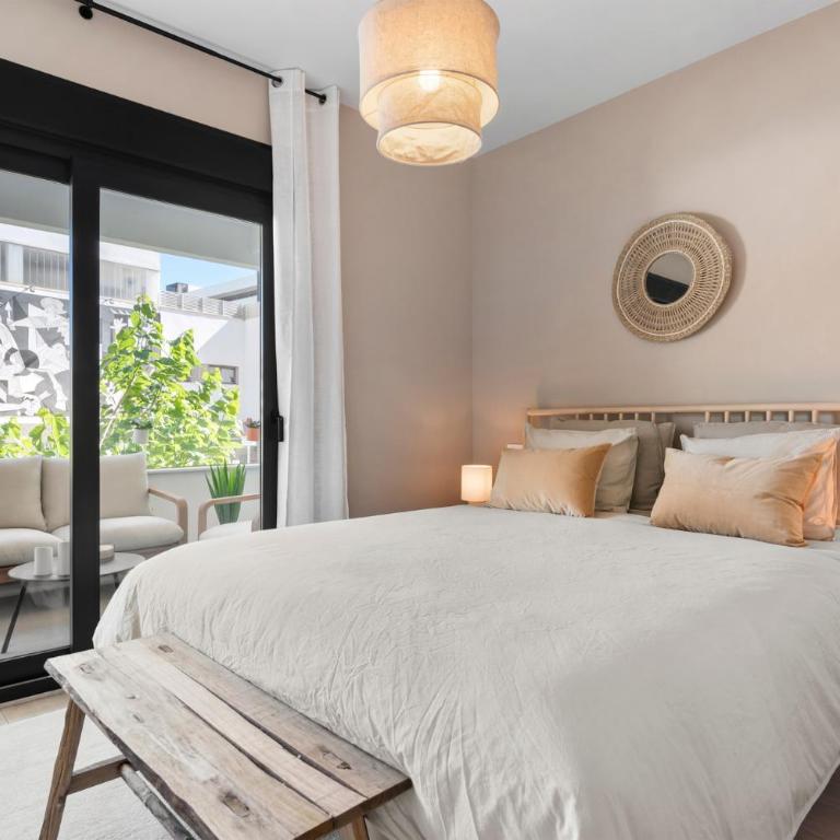 Brand New Chic Apartment - City, pool & Beach - Two-Bedroom Apartment - 12