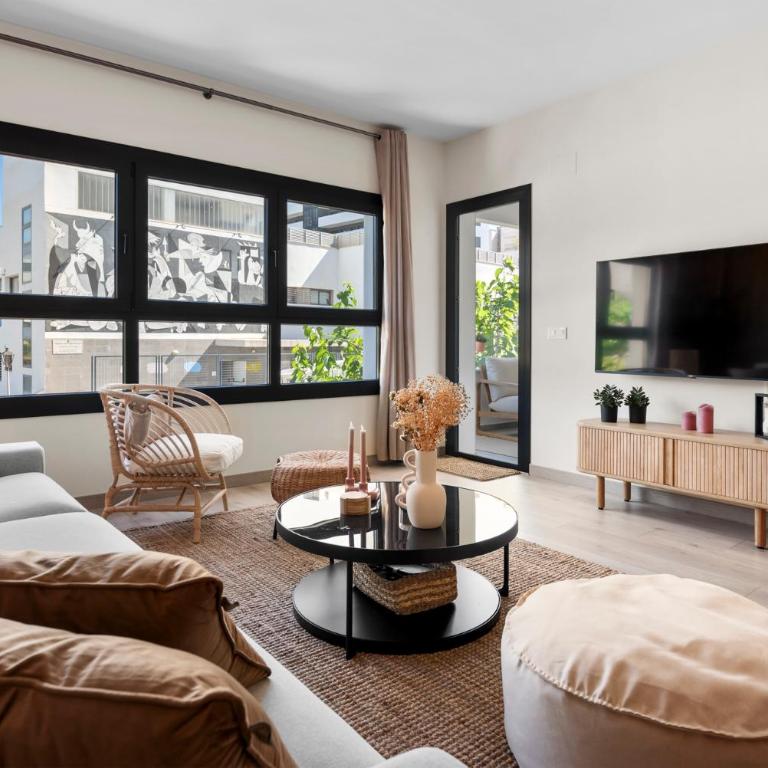 Brand New Chic Apartment - City, pool & Beach - Two-Bedroom Apartment - 1