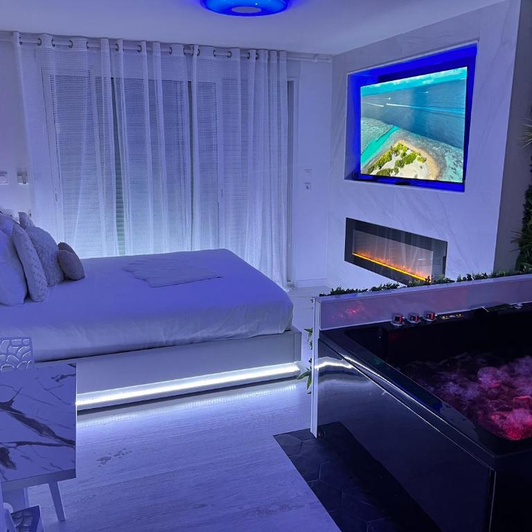Suite jacuzzi 2 min de la mer - One-Bedroom Apartment - 8