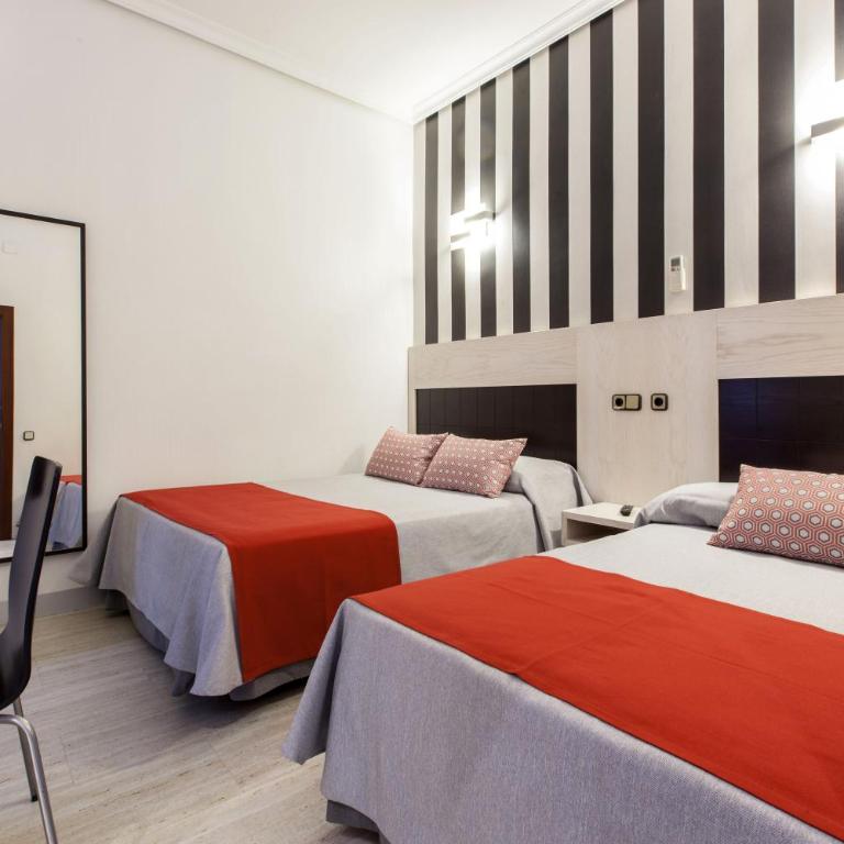Hostal Castilla I Atocha - Habitación Doble - 2 camas - 14