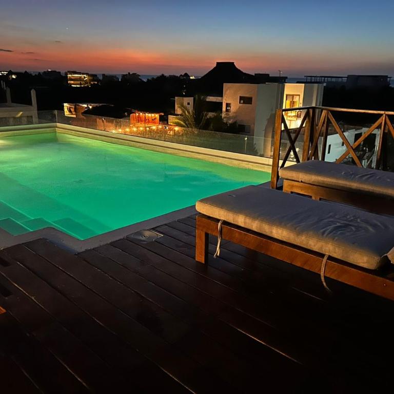 sunsteps casa holbox - Habitación Cuádruple Confort - 30