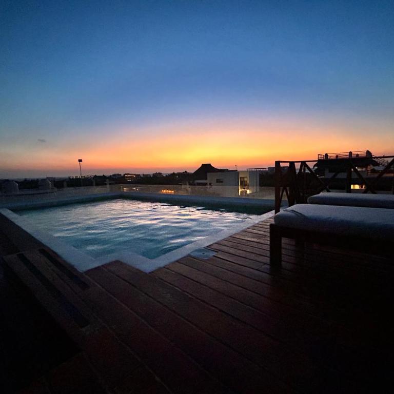 sunsteps casa holbox - Habitación Cuádruple Confort - 9