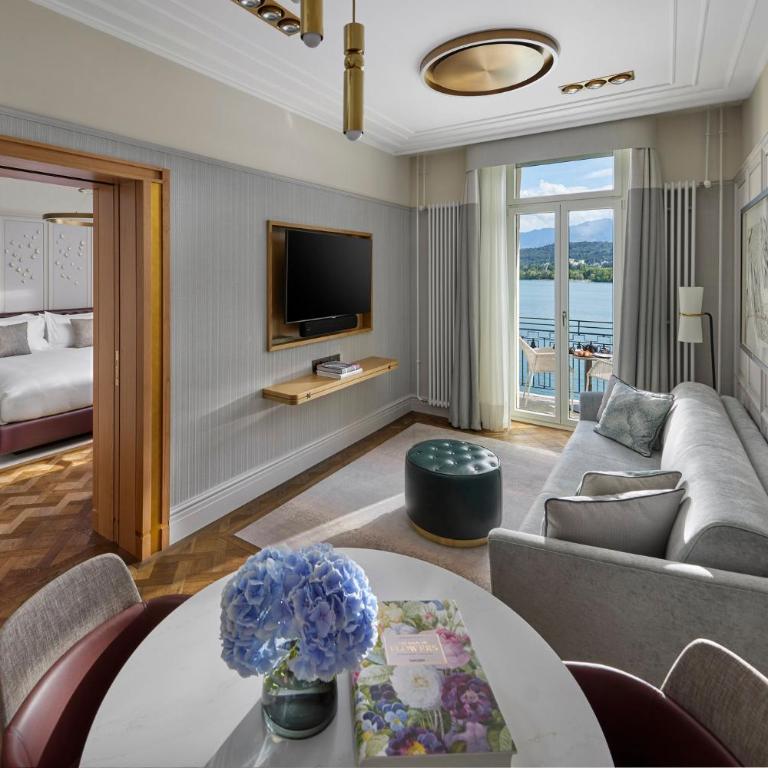 Mandarin Oriental Palace, Luzern - Suite mit Seeblick und Balkon - 6