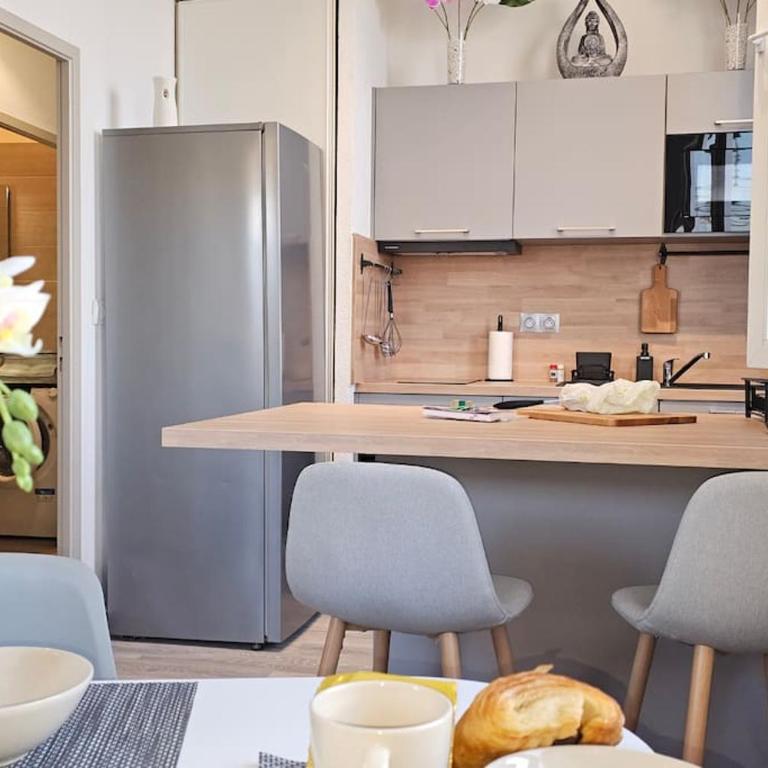 L'Orchidée, proche de la gare avec clim et terrasse - Appartamento con 2 Camere da Letto e Terrazza - 31