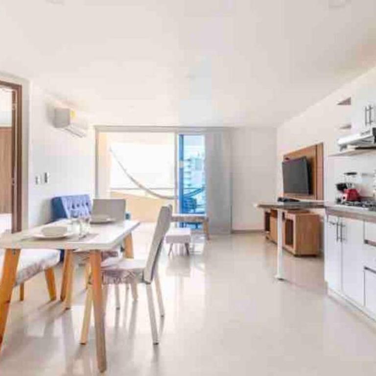 Acogedor Apto en bello horizonte, Santa Marta - Two-Bedroom Apartment - 4