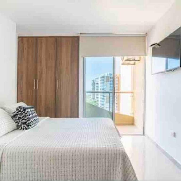 Acogedor Apto en bello horizonte, Santa Marta - Two-Bedroom Apartment - 14