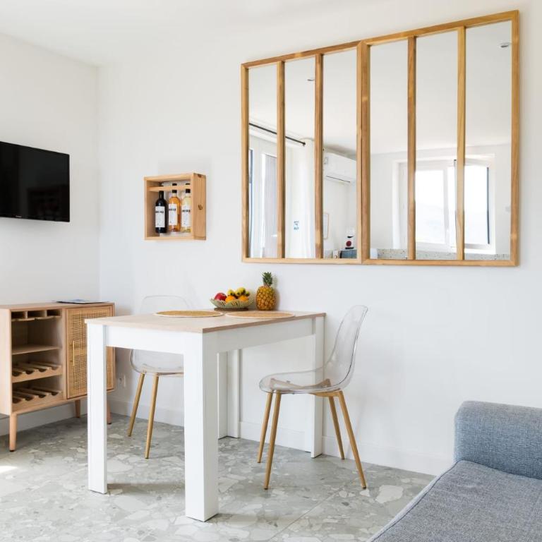 Les Pierres De La Massane - Vue sur les Albères - Appartement 1 Chambre avec Balcon « Le Neulós » - Vue sur Montagne - 7