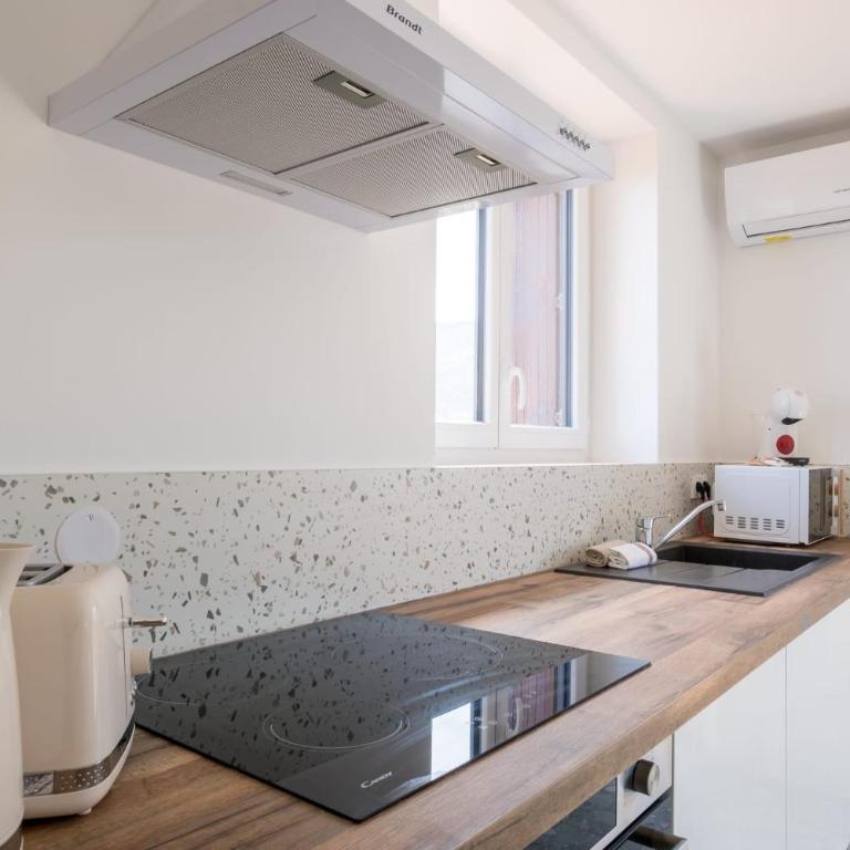 Les Pierres De La Massane - Vue sur les Albères - Appartement 1 Chambre avec Balcon « Le Neulós » - Vue sur Montagne - 11
