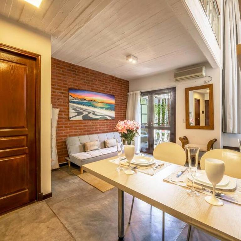 Beautiful loft with garden view with service - One-Bedroom Apartment - 11