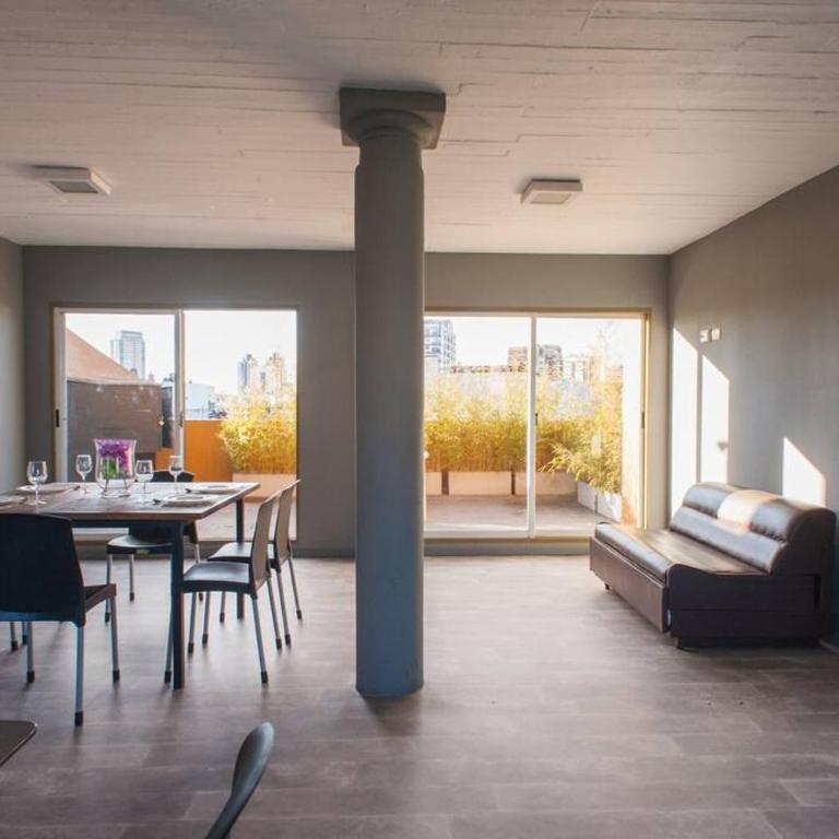 Beautiful loft with garden view with service - Apartamento de 1 dormitorio - 20