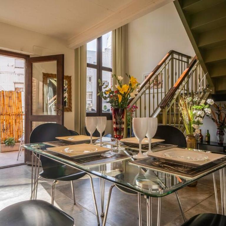 Enjoy natural light and garden view of this loft - Apartamento de 1 dormitorio - 24
