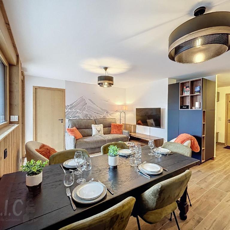 Appartement d'Exception 2 Chambres, 63 m², au Pied des Pistes, Parking Inclus, Wi-Fi - Appartement 2 Chambres - 2