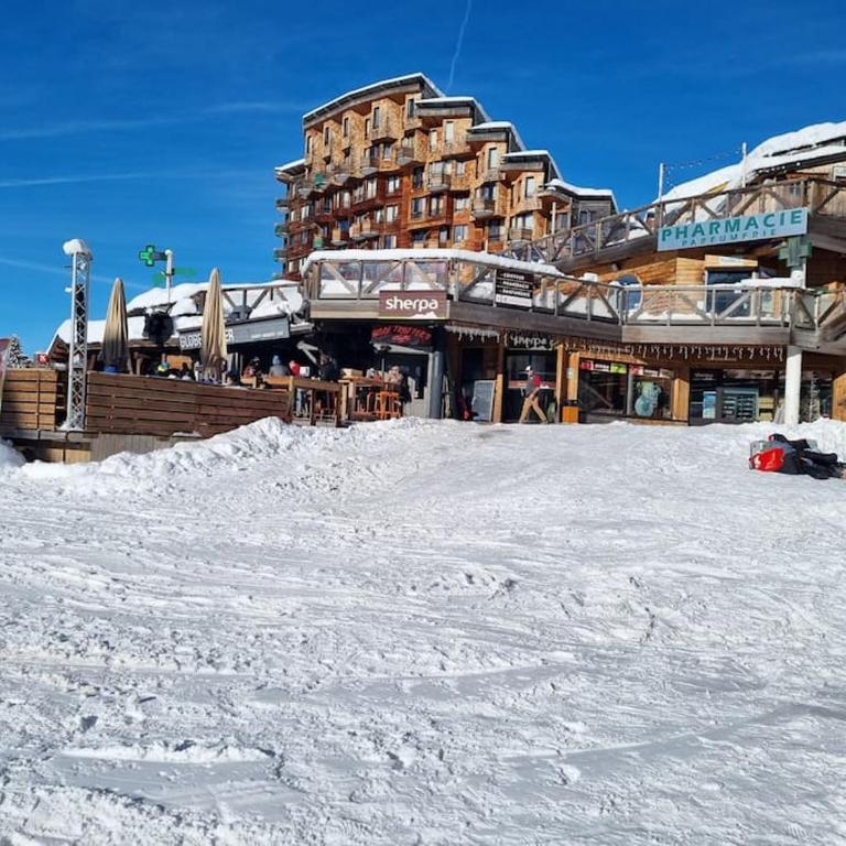 Studio cabine vue montagne au pied des pistes & commerces - Appartamento con 1 Camera da Letto - 23