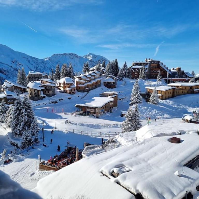 Studio cabine vue montagne au pied des pistes & commerces - Appartamento con 1 Camera da Letto - 21