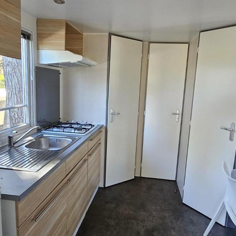 Mobil home 4 pers ombragé climatisé camping Marvilla parc AGDE - Room #1184241601 - 8