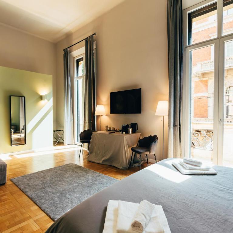 BOLOGNA SUITES - PRIVATE BATHROOM - Suite Familiare con Balcone - 5