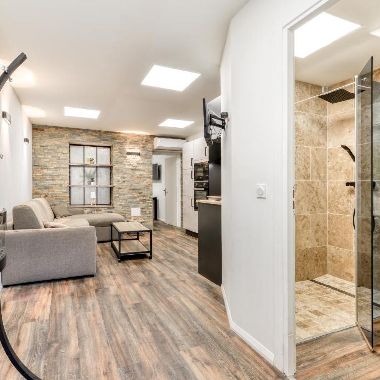 Côté Palais avec Climatisation - Fibre & Netflix - Spacieux en rez-de-chaussée - Superior Apartment - 1