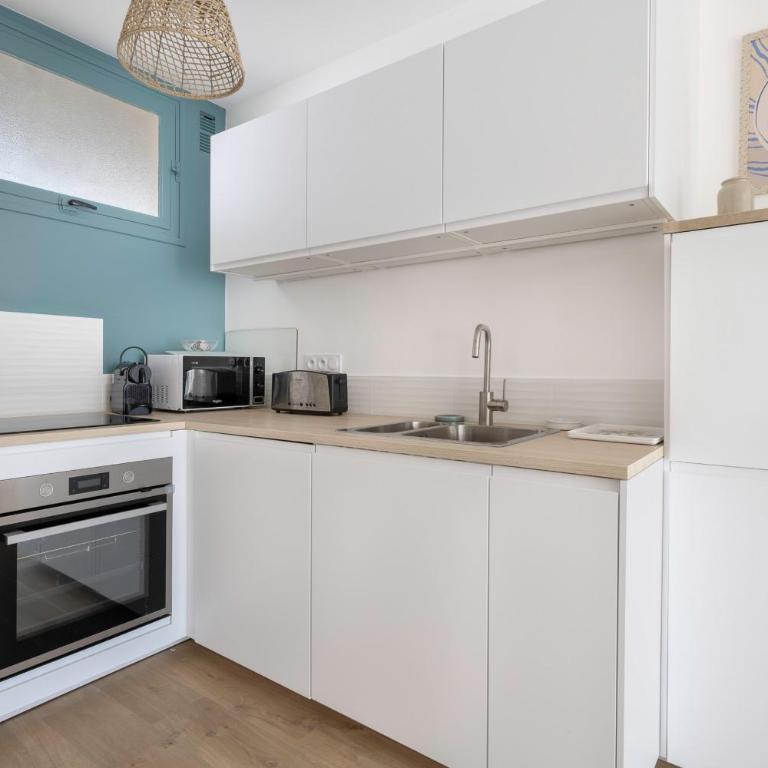 Bel appartement dans une résidence front de mer - Appartement - 7