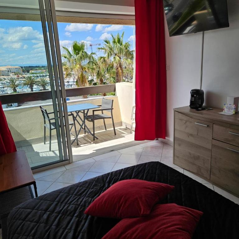 Studio village naturiste vue sur port nature 7 - Apartment mit 1 Schlafzimmer - 33