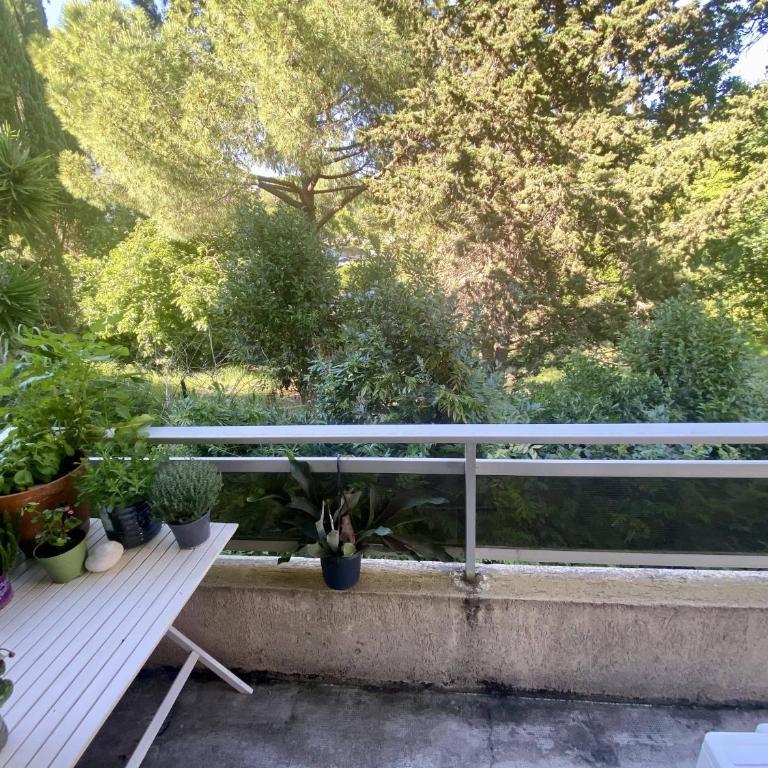 Nice ouest-Cosy Studio, Clim Wifi - Apartamento con vistas al jardín - 9