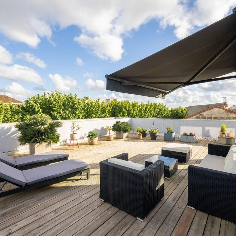 Spacious and bright nest with beautiful terrace - Appartement - 14