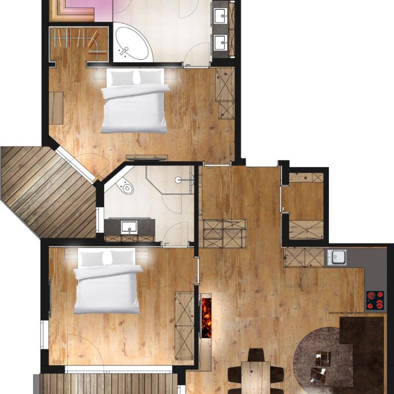 Superior Hotel Post Ischgl - Superior Apartment mit Sauna - 1