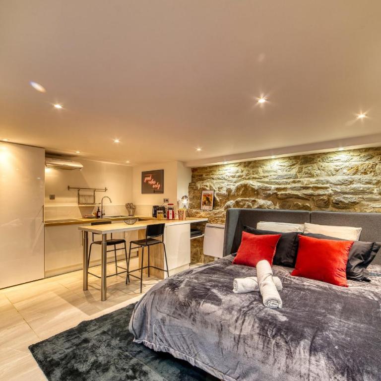Movie Room Immersion unique et atmosphère cosy assurée - wifi inclus - Studio - 4