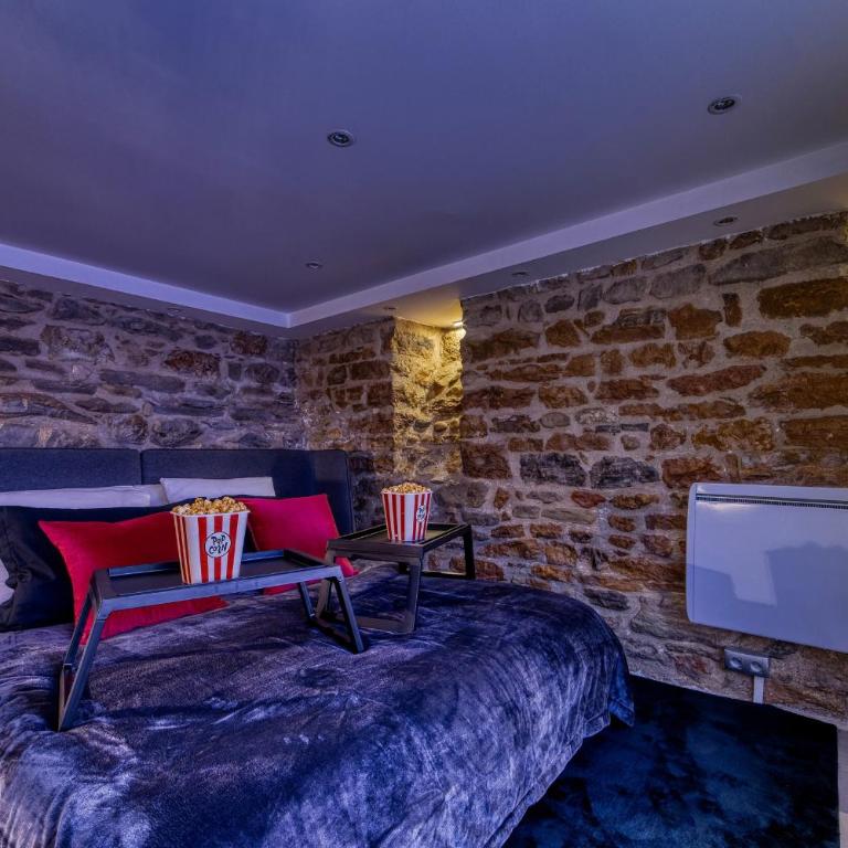 Movie Room Immersion unique et atmosphère cosy assurée - wifi inclus - Studio - 8