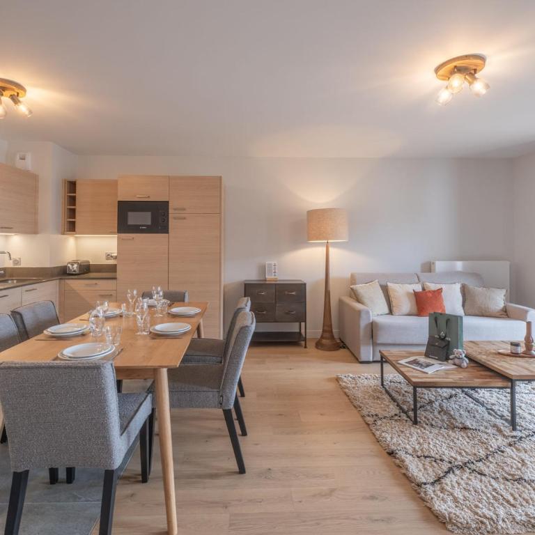 Bel appartement à l'Alpe d'Huez, proche pistes et équipements confort, avec wifi et parking - FR-1-645-57 - Appartement - 1