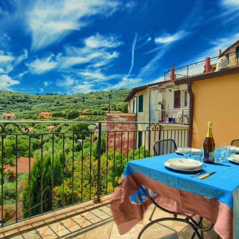 casa con terrazza panoramica in tipico borgo ligure - Two-Bedroom House - 5