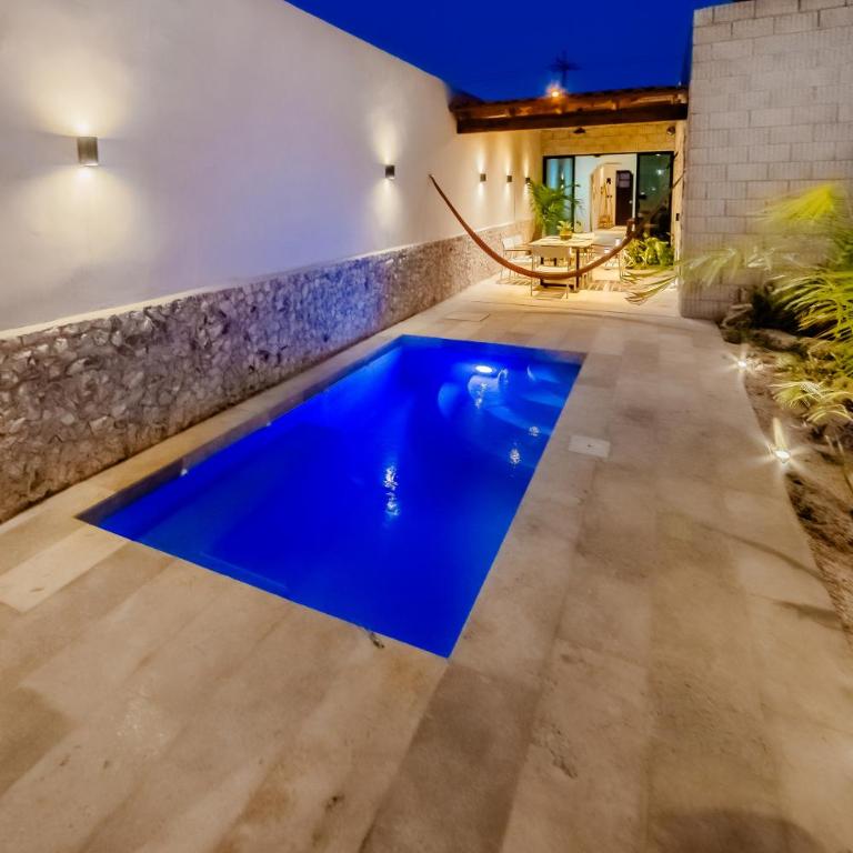 Casa mi Merida Centro, alberca, tina, cuarto king size, cuarto 2 camas dobles - Two-Bedroom Villa - 19