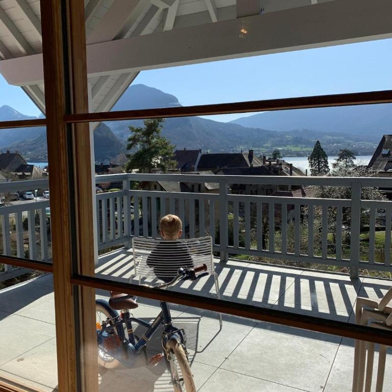 Appartement Duplex vue lac et montagne à Talloires - Appartement 2 Chambres - Vue sur Lac - 55