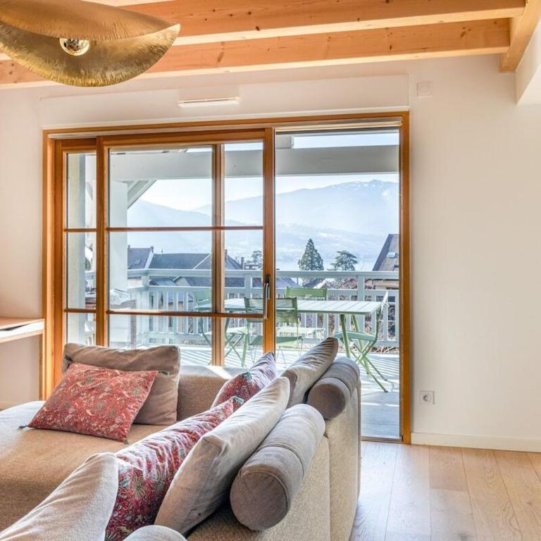 Appartement Duplex vue lac et montagne à Talloires - Appartement 2 Chambres - Vue sur Lac - 92