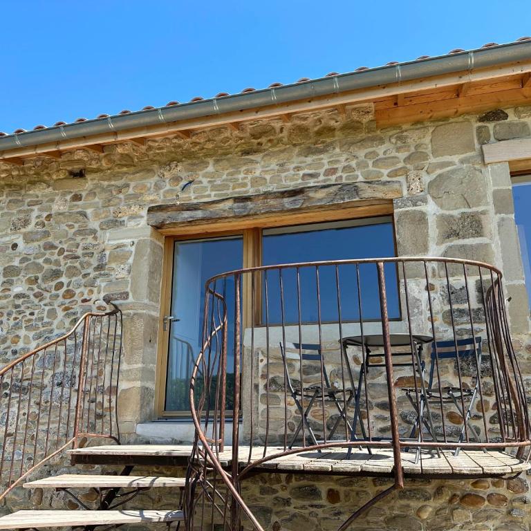 Gites&chambres d hôtes Les granges du Fournel - Chambre Double Deluxe avec Balcon - 7