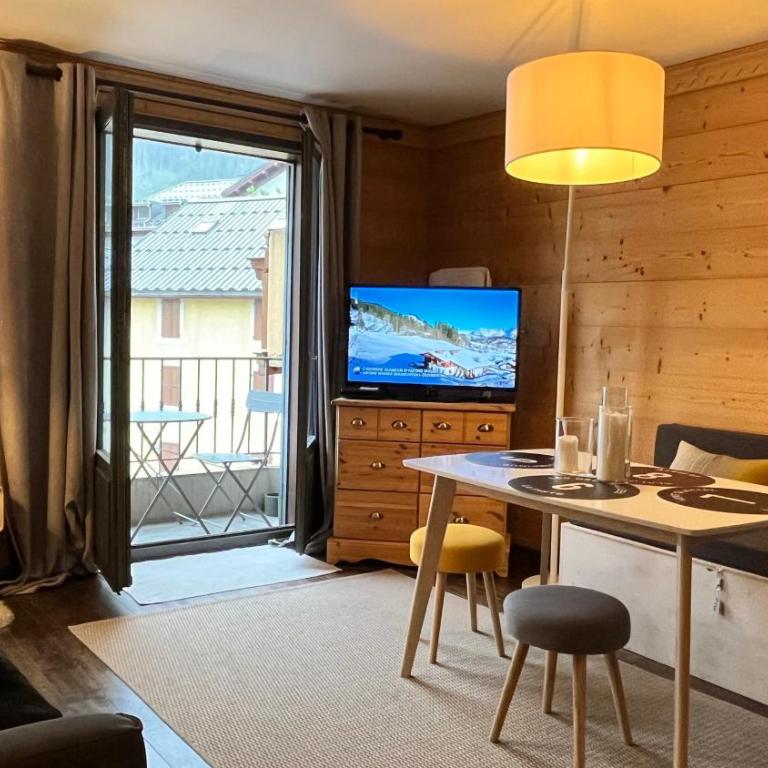 Le 41 du Lyret - Appartement type studio pour deux avec vue sur les Aiguilles dans Chamonix Centre - Estudio con vistas a las montañas - 13