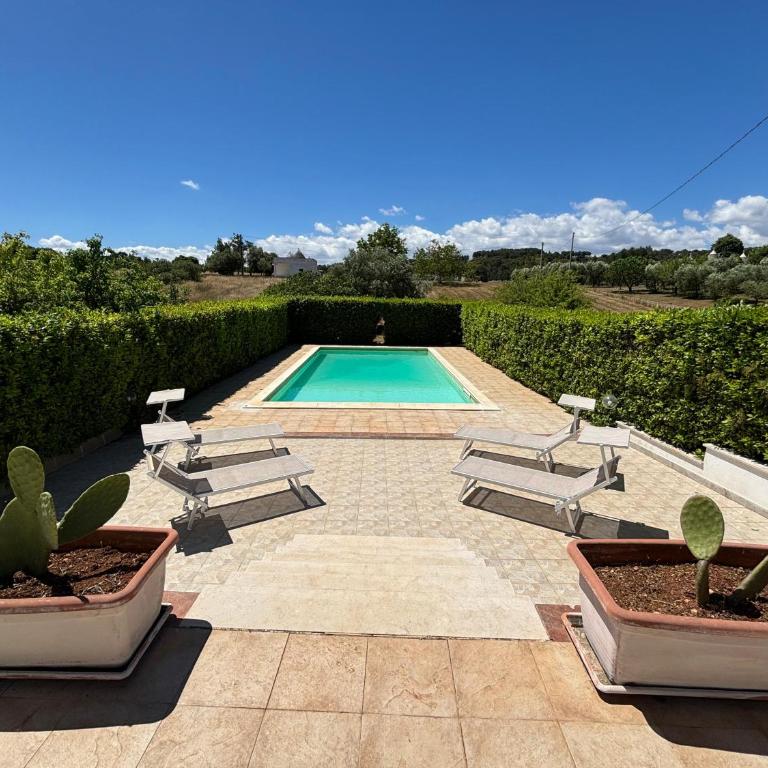 Trulli and Pool - I Cactus - Two-Bedroom House - 11