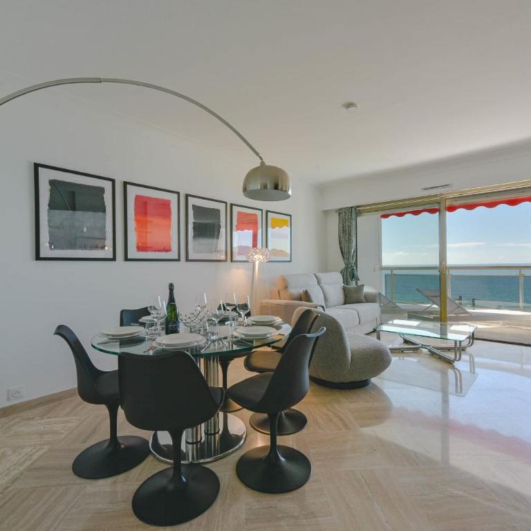 2-Br sea view private parking walk to beaches - Apartment - 10