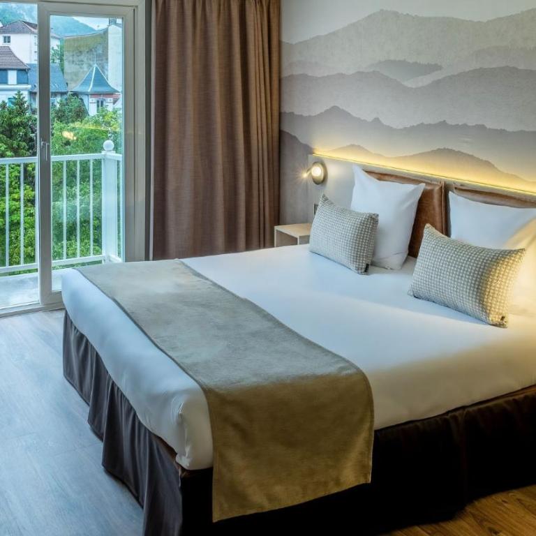 Hôtel La Solitude - Chambre Double ou Lits Jumeaux Supérieure avec Balcon - 1