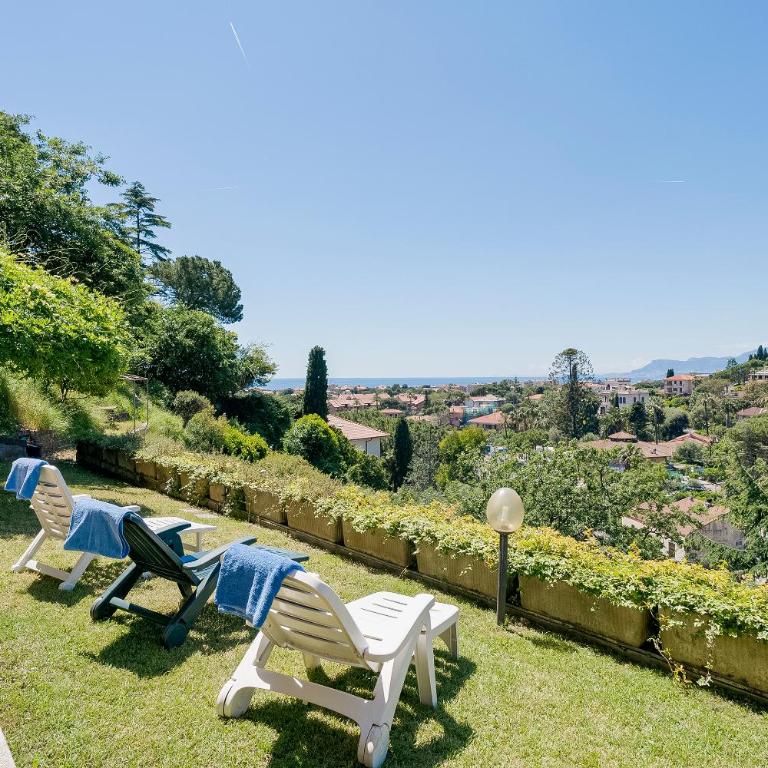 GuestHost - Into the Green! Bordighera Garden House - Apartment mit 2 Schlafzimmern und Aussicht - 3