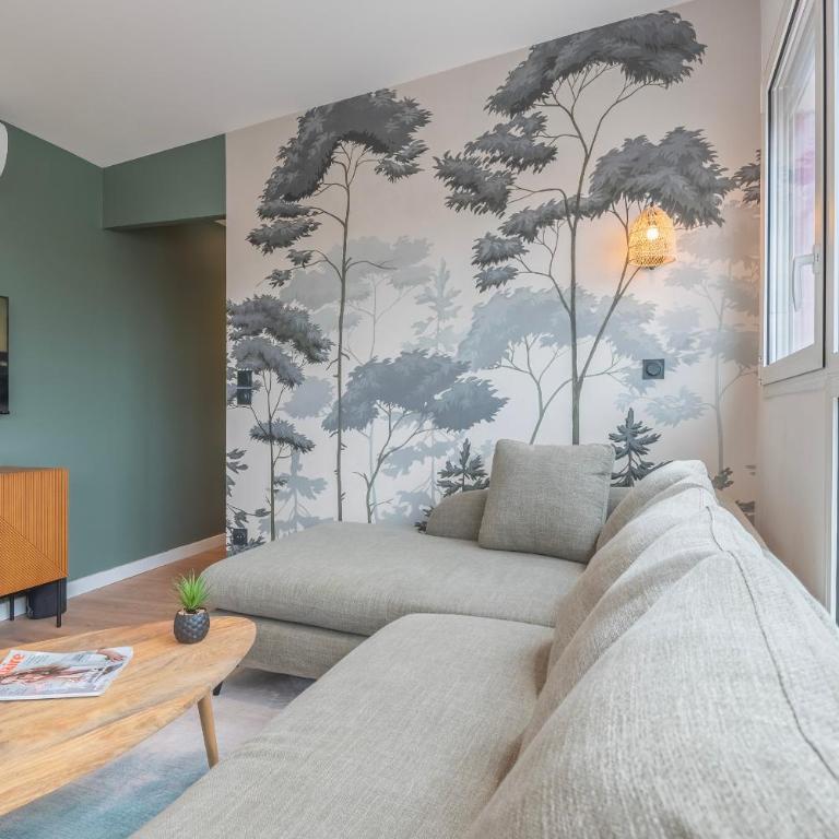 Suites Kerlarros Clim et Parking face Gare et Port - Appartement 2 Chambres Deluxe - 2