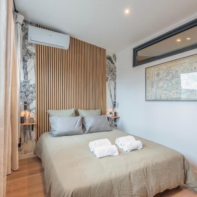 Suites Kerlarros Clim et Parking face Gare et Port - Appartement 2 Chambres Deluxe - 3