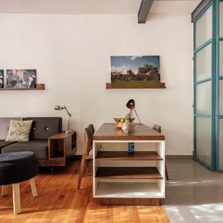 Bright & Stylish Apt With Balcony Reforma Avenue - Single Room with Balcony - 8