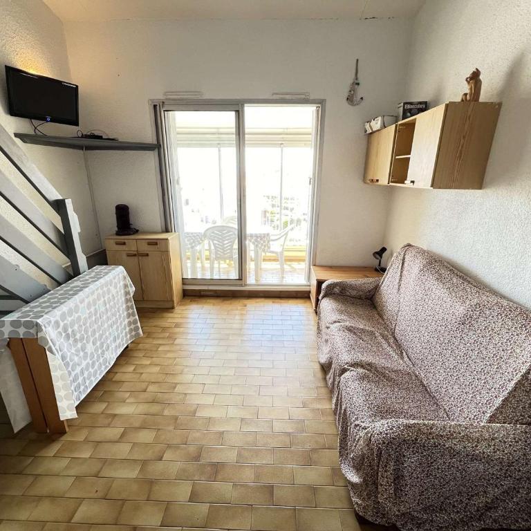 Studio avec cabine + mezzanine pour 4 pers, loggia, proche plage, parking privé - FR-1-702-65 - Estudio - 1