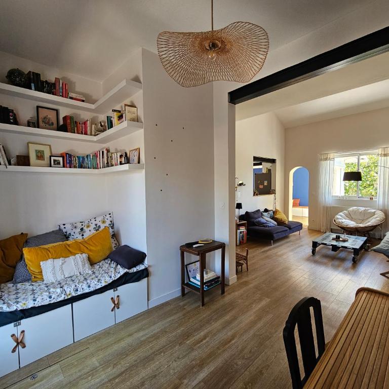 Maison de ville avec piscine - Maison 5 Chambres - 6