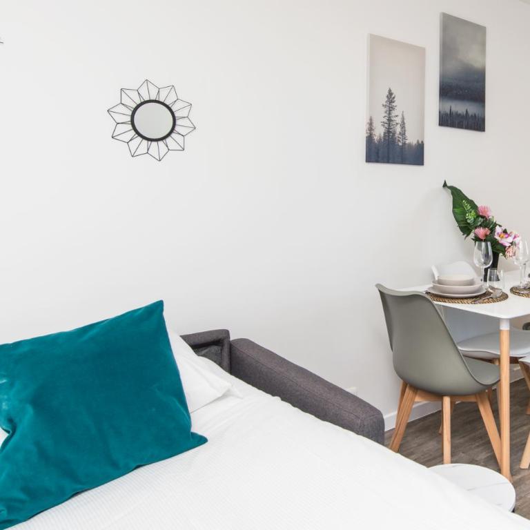 Monaco à pied - Spacieux appartement - Balcon - CA - Appartement 1 Chambre - 14