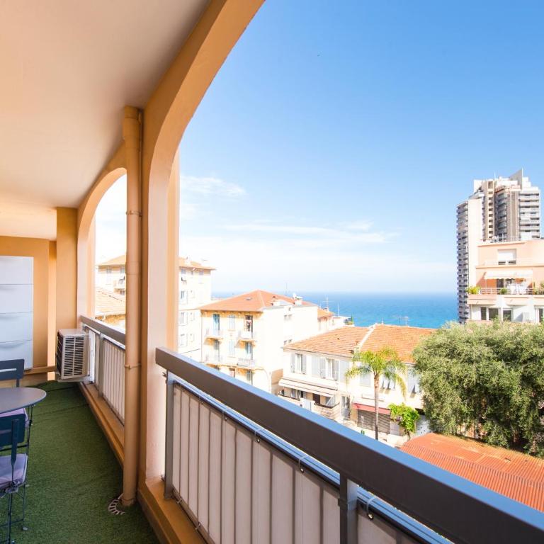Monaco à pied - Spacieux appartement - Balcon - CA - Appartement 1 Chambre - 5