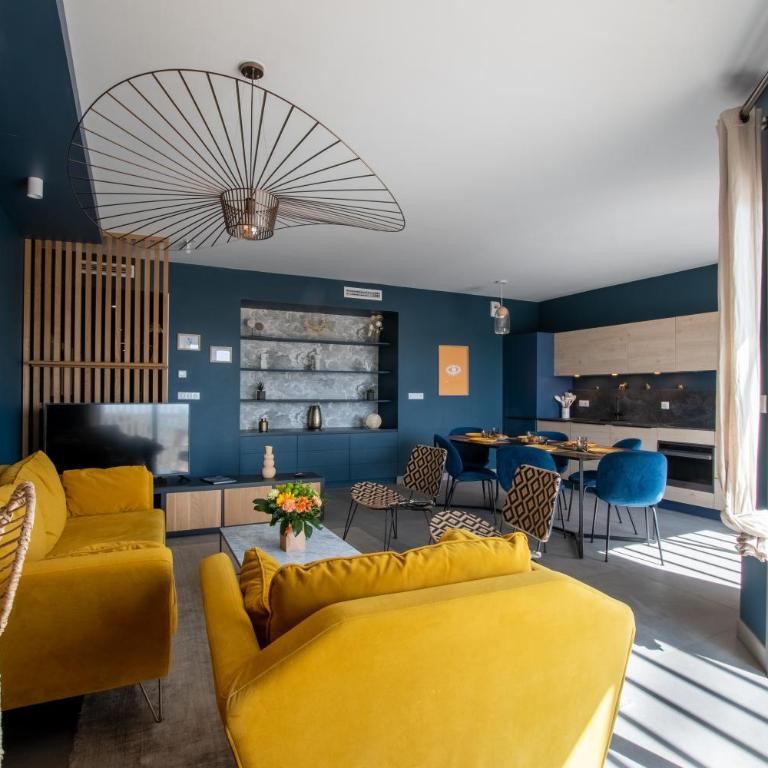 Luxury Mind Vue Exceptionnelle Pied dans l'eau Parkings privés 2 places Climatisation Hyper centre logement d'exception - Apartment mit 3 Schlafzimmern - 13