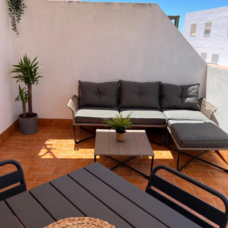 Ático con terraza - 2 minutos de la playa - Apartamento de 1 dormitorio - 1
