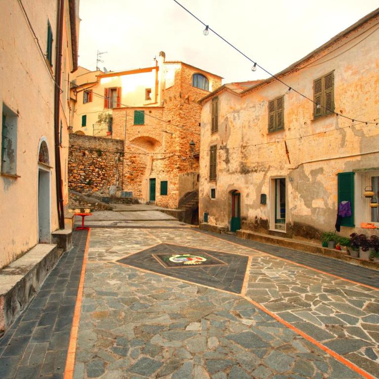 casa con terrazza panoramica in tipico borgo ligure - Two-Bedroom House - 31
