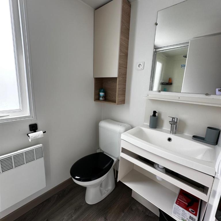 Grand Mobil Home Tout Confort pour 6 personnes - Camping Les Oyats 4 étoiles - Mobile Home - 8